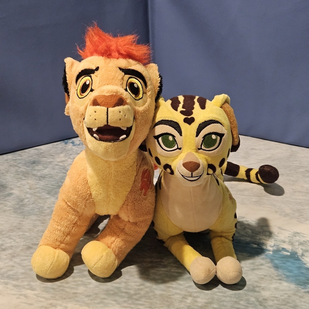 Disney The Lion Guard Kion Lights & Sounds Plush +‎ Fuli Stuffed Animal